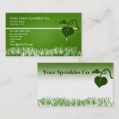 Lawinensprinkler-kompatible Visitenkarte (Vorne/Hinten)