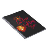 Lawless fighting lion notizblock (Rechte Seite)