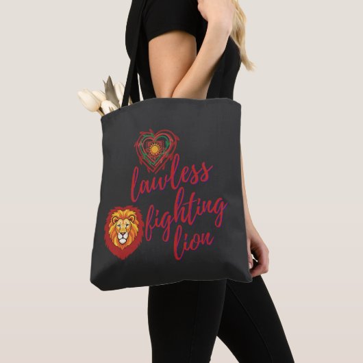 Lawless fighting lion tasche (Von Nahem)