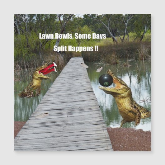 Lawls Australien Split Happens, Magnetkarte (Vorderseite)