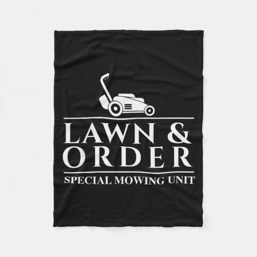 Lawn & Order Special Mowing Unit - Gardening L Fleecedecke (Vorderseite)