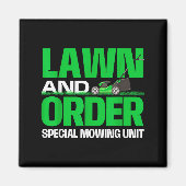 Lawn And Order Special Mowing Unit - Lawn Mower Ga Magnet (Vorne)