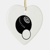 LAWN BOWL KERAMIKORNAMENT (Rechts)