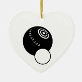 LAWN BOWL KERAMIKORNAMENT (Vorne)