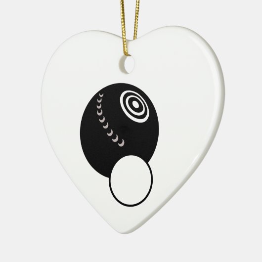 LAWN BOWL KERAMIKORNAMENT (Links)