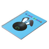 Lawn Bowl Ostersonne, Notebook Notizblock (Linke Seite)