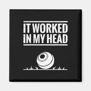 Lawn Bowler Set Lawn Bowling Champion Lawn Bowling Magnet