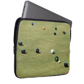 "Lawn Bowls Action Game" Laptopschutzhülle (Vorne Rechts)