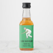 Lawn Bowls Alkoholflaschenetikett (Vorderseite)