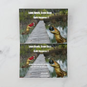 Lawn Bowls Australia Split Happens, Birthday Card Karte (Innenseite)