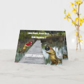 Lawn Bowls Australia Split Happens, Birthday Card Karte (Gelbe Blume)