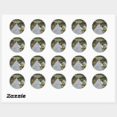 Lawn Bowls Australia Split Happens, Round Stickers (Blatt)