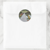 Lawn Bowls Australia Split Happens, Round Stickers (Tasche)