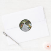 Lawn Bowls Australia Split Happens, Round Stickers (Umschlag)