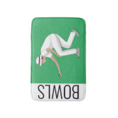 Lawn Bowls Badematte (Vorderseite Vertikal)