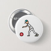 Lawn Bowls Button (Vorne & Hinten)