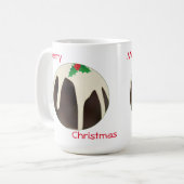 Lawn Bowls Christmas Pudding, Kaffeetasse (Vorderseite Links)