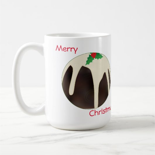 Lawn Bowls Christmas Pudding, Kaffeetasse (Links)