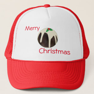 Lawn Bowls Christmas Pudding, Truckerkappe