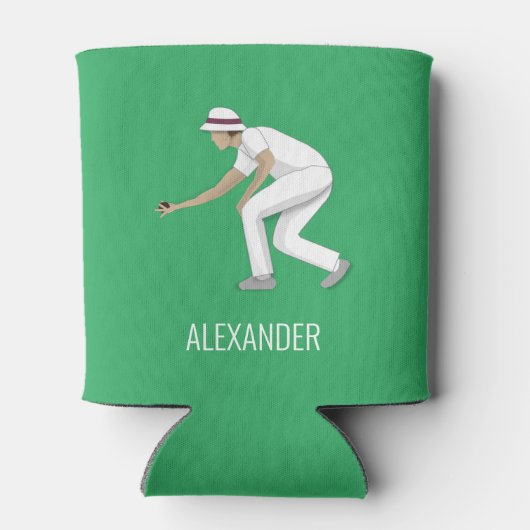 Lawn Bowls Dosenkühler (Rückseite)