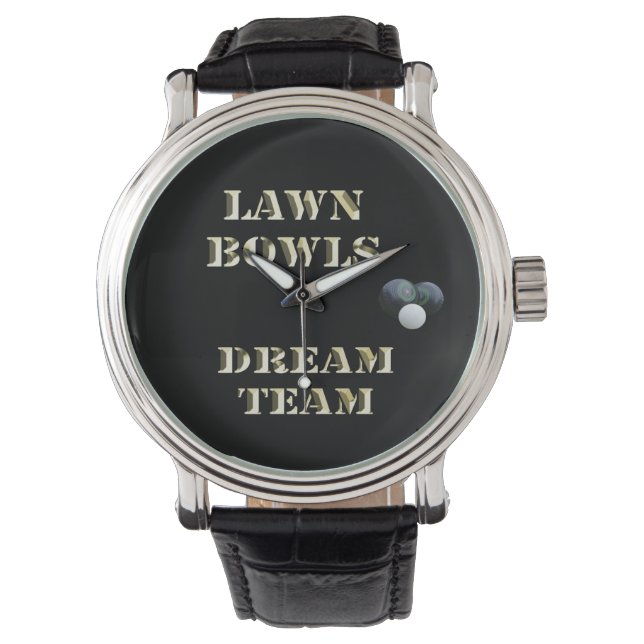 Lawn Bowls Dream Team, Armbanduhr (Vorderseite)