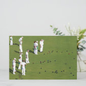 Lawn Bowls England Briefpapier (Stehend Vorderseite)