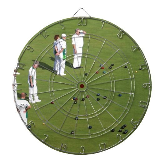 Lawn Bowls England Dartscheibe (vorne)