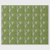 Lawn Bowls England Geschenkpapier (Flach)