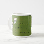 Lawn Bowls England Kaffeetasse (Vorderseite Links)