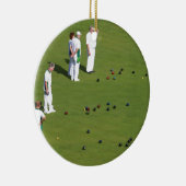 Lawn Bowls England Keramik Ornament (Rechts)
