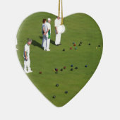 Lawn Bowls England Keramikornament (Rechts)