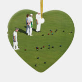 Lawn Bowls England Keramikornament (Vorne)