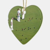 Lawn Bowls England Keramikornament (Links)