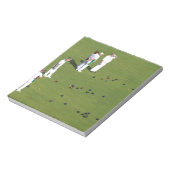 Lawn Bowls England Notizblock (Rotiert)