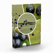 Lawn Bowls Five Picture Collage, Fotoblock (Links)