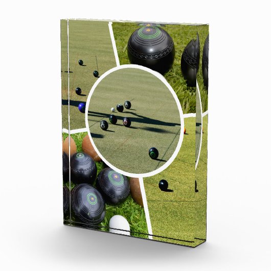 Lawn Bowls Five Picture Collage, Fotoblock (Rechts)