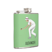 Lawn Bowls Flachmann (Rechts)