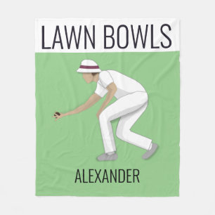 Lawn Bowls Fleecedecke