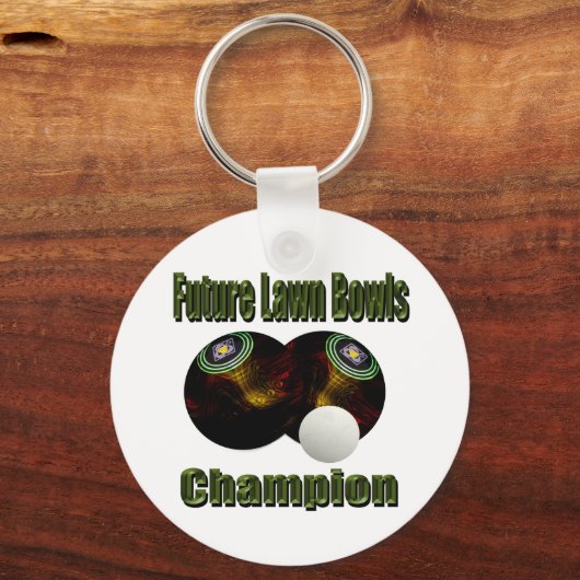 Lawn Bowls Future Champ, Keyring Schlüsselanhänger (Rückseite)