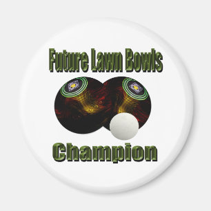 Lawn Bowls Future Champ, Kühlschrankmagnet