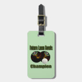 Lawn Bowls Future Champion, Gepäckanhänger (Vorderseite vertikal)