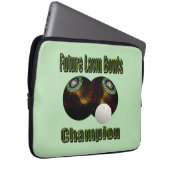 Lawn Bowls Future Champion, Laptopschutzhülle (Vorne Rechts)