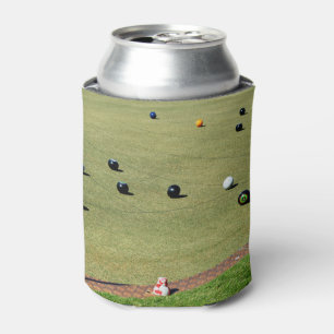 Lawn Bowls Game Action, Can Cooler Dosenkühler