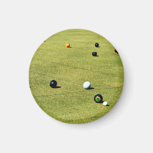 "Lawn Bowls Game" läuft. Magnet