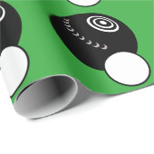 Lawn Bowls Geschenkpapier (Rolleneckpunkt)