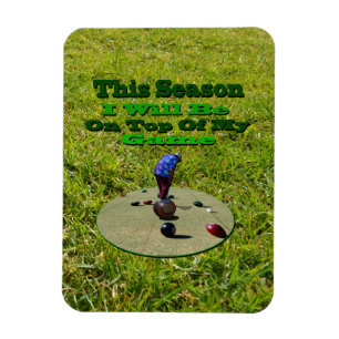 Lawn Bowls in dieser Saison werde ich auf meinem S Magnet