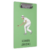 Lawn Bowls Klemmbrett (Rechts)