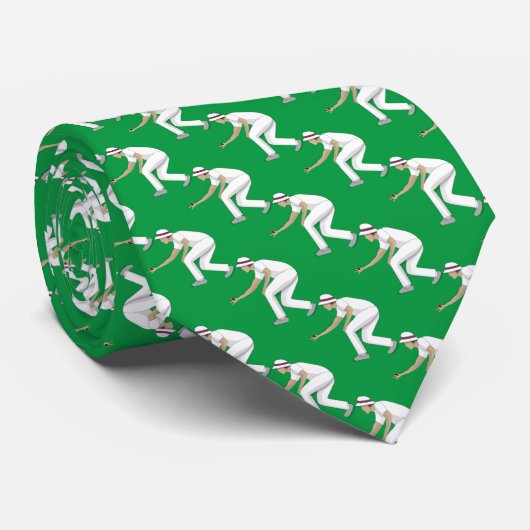 Lawn Bowls Krawatte (Gerollt)