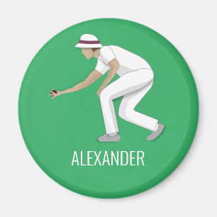Lawn Bowls Magnet