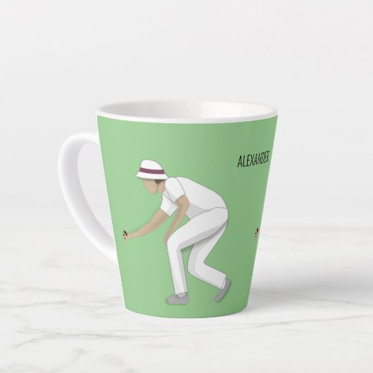 Lawn Bowls Milchtasse (Linke Ecke)